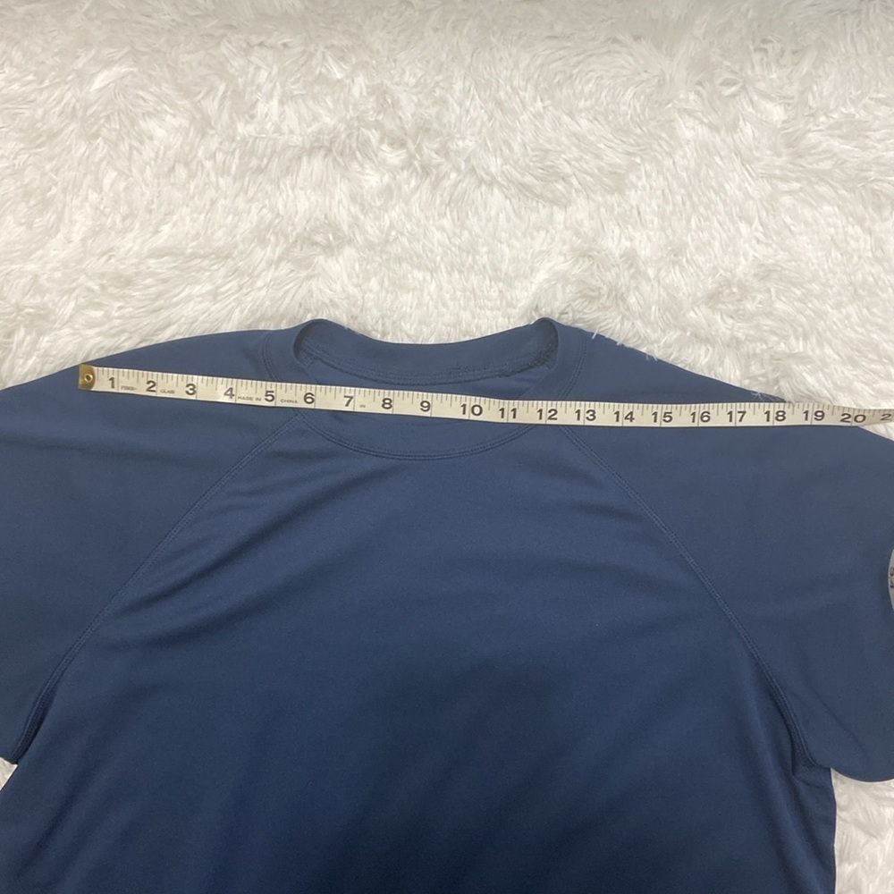 NIKE DRI-FIT,LARGE SIDE LOGO,DARK BLUE, SHORT SLEEVE,SPORT T-SHIRT.SIZE-… - Picture 5 of 10